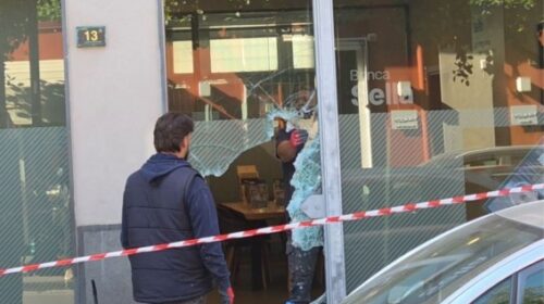 Nocera Inferiore, tentato furto notturno alla Banca Sella