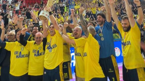 Givova Scafati, il sogno è realtà con il ritorno in A1: Rimini ko