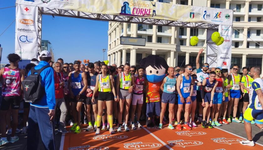 Grande successo di pubblico e partecipanti per “Salerno Corre”