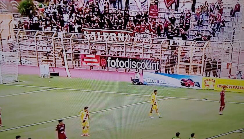 Salernitana in rimonta, Trapani battuto al fotofinish