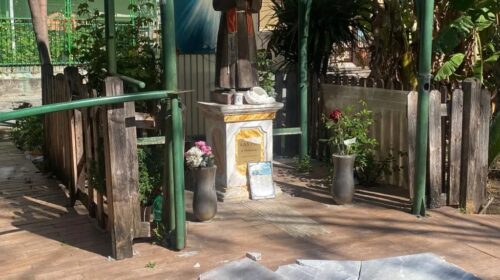 Salerno, un altro raid all’altarino di San Pio a Pastena Salerno, un altro raid all’altarino di San Pio a Pastena