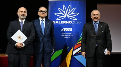 European Universities Games, parte a Salerno la volata per il grande evento sportivo