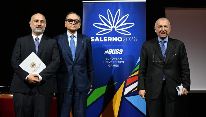 European Universities Games, parte a Salerno la volata per il grande evento sportivo