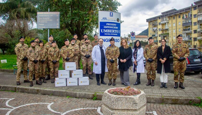 Uova di Pasqua solidali per i bambini dell’Ospedale Umberto I di Nocera Inferiore
