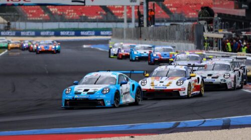 Piloti Aci Salerno sul podio a Misano in Porsche Cup