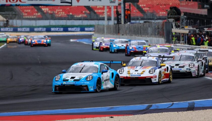 Piloti Aci Salerno sul podio a Misano in Porsche Cup