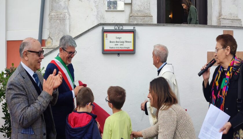Cava de’ Tirreni, intitolazione strada a don Luigi Monza