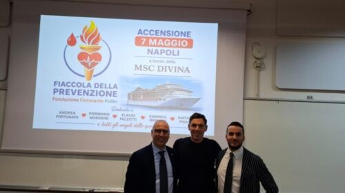 Fiaccola della Prevenzione dedicata al Passaporto Ematico: il 7 maggio l’accensione a bordo di MSC Divina