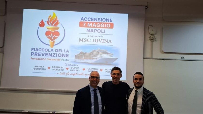 Fiaccola della Prevenzione dedicata al Passaporto Ematico: il 7 maggio l’accensione a bordo di MSC Divina