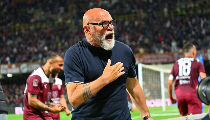 Salernitana, Cosmi: “Ora ci dedicheremo al prossimo turno, le altre non sono imbattibili”