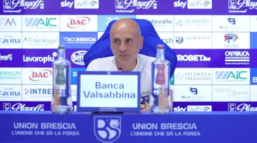 Brescia, Corini: “Salernitana è squadra di qualità, serve il sostegno della nostra gente per batterla”