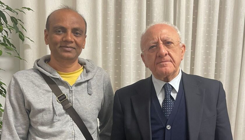 Salerno, De Luca incontra la comunità del Blangladesh