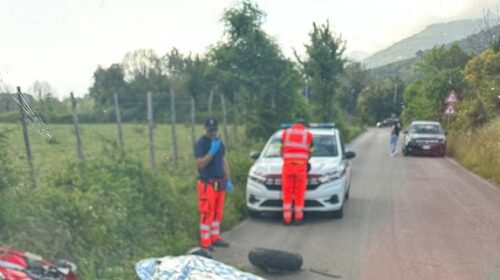 Eboli, tragico schianto in moto: muore 30enne di Battipaglia