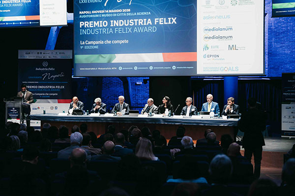 Campania, industria Felix: premiate 86 aziende competitive e affidabili