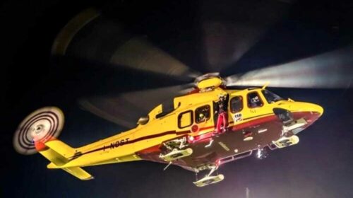 Sarno, soccorsi in area impervia: elicottero del 118 recupera un ferito