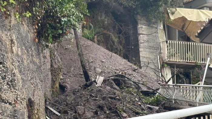 Frana a Marina di Vietri sul Mare, lavori ultimati: i residenti ritorneranno presto nelle loro abitazioni