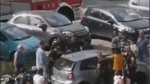 Salerno, bambina chiusa in auto a Mariconda: salvata dai Vigili del Fuoco