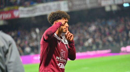 Salernitana, Achik: “Emozione fortissima al gol sotto la Sud”