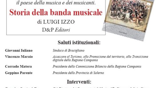 A Bracigliano la presentazione del libro di Luigi Izzo sulla storia della banda musicale