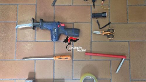 Pontecagnano, rubano all’interno di struttura comunale in ristrutturazione: 2 arresti