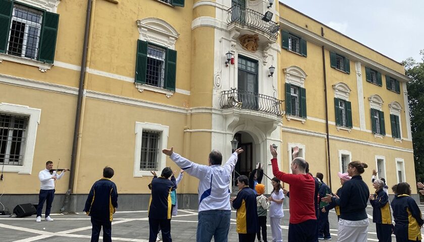 Villa dei Fiori, la riabilitazione si fa musica, emozione e benessere: al via la ginnastica dolce al suono del violino