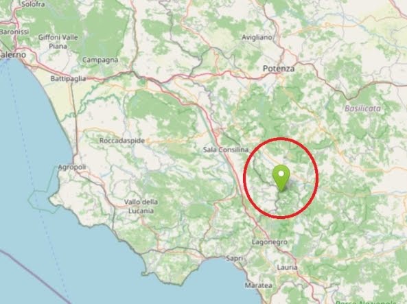 Scossa di terremoto tra Potenza e la provincia di Salerno