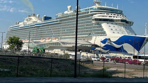 Salerno, è tornata la Enchanted Princess con oltre 3600 passeggeri