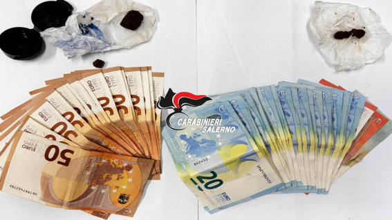 Salerno/San Mango Piemonte, spaccio di hashish e cocaina: arrestati tre pusher
