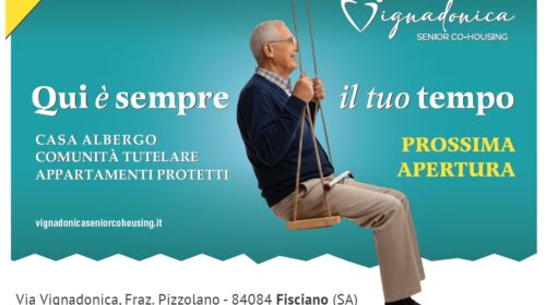 Fisciano, ecco “Vignadonica Senior Co-Housing”