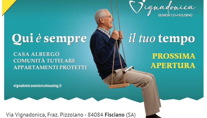 Fisciano, ecco “Vignadonica Senior Co-Housing”