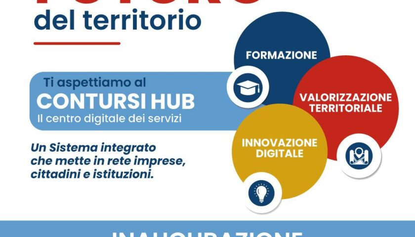 Contursi Hub, innovazione e sviluppo territoriale: giovedi incontro con imprese, cittadini e istituzioni