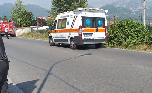 Incidente sull’Aversana a Pontecagnano, due feriti,