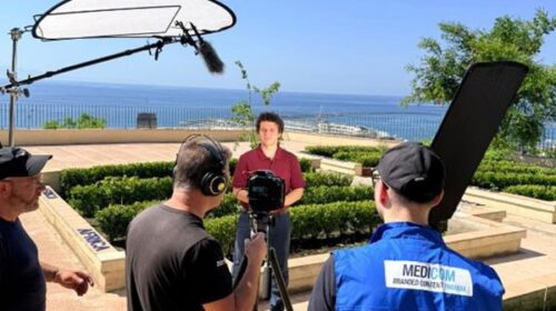 Salerno, i Giardini della Minerva diventano set per un nuovo progetto editoriale Salerno, i Giardini della Minerva diventano set per un nuovo progetto editoriale