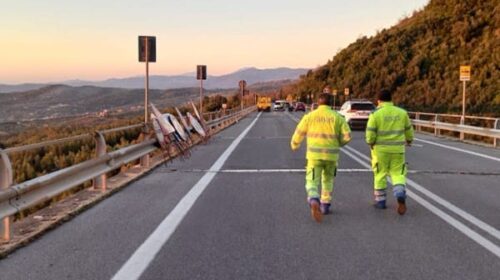 Domani Cilentana chiusa per 8 ore causa lavori