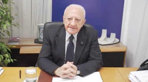Salerno, De Luca annuncia la città giardino