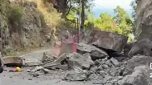 Frana in Costa d’Amalfi, caos viabilità a Positano: residenti e turisti isolati