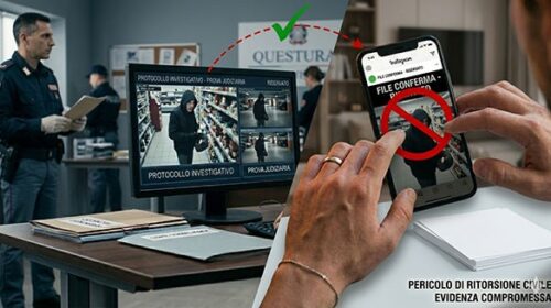 I video di sorveglianza sui social agevolano i criminali e puniscono l’esercente