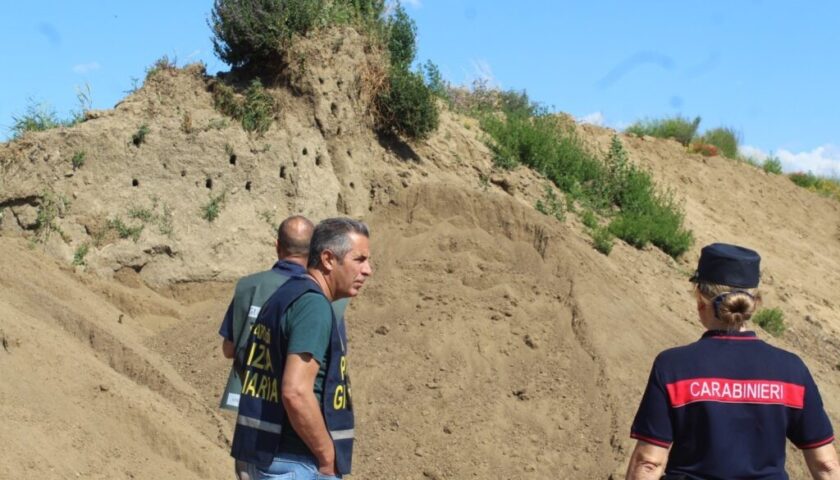 Eboli, sequestro area di cantiere per violazioni urbanistiche: denunciato il proprietario per danneggiamento di nidi di specie protette