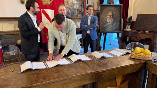 Firmata ad Amalfi la Carta dei paesaggi agrumicoli Firmata ad Amalfi la Carta dei paesaggi agrumicoli