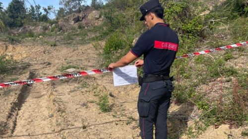 Serramezzana, sbancamenti abusivi in area protetta: due indagati Serramezzana, sbancamenti abusivi in area protetta: due indagati