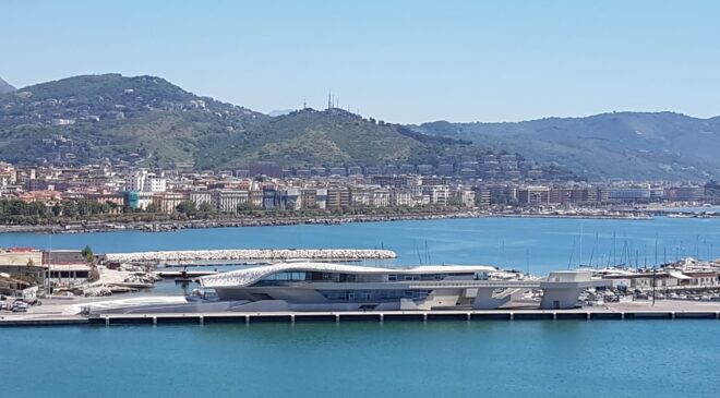 Tassa di soggiorno Salerno: veduta della Stazione Marittima