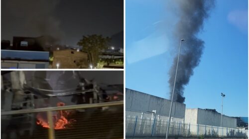 Sarno, la Termoplast continua a bruciare