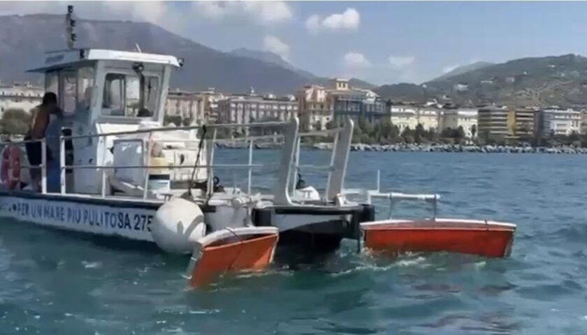 Salerno, al Porto Marina d’Arechi domani presentazione del servizio di Spazzamare
