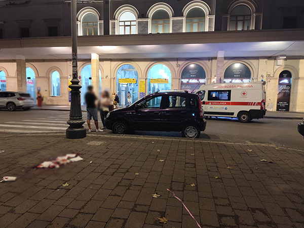 Accoltellamento nei pressi della Stazione Ferroviaria a Salerno, ferito straniero