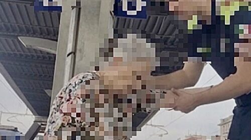 Malore in stazione a Salerno: anziana soccorsa da un volontario della Protezione Civile Malore in stazione a Salerno: anziana soccorsa da un volontario della Protezione Civile