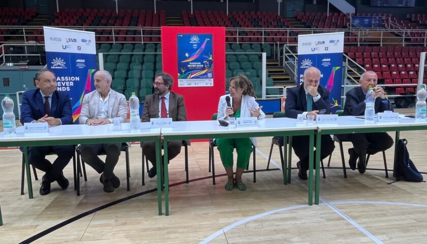 EUG SALERNO 2026: AL PALA DEL MAURO DI AVELLINO LA CONFERENZA STAMPA DI PRESENTAZIONE DEGLI EVENTI CHE SI SVOLGERANNO NEL CAPOLUOGO IRPINO