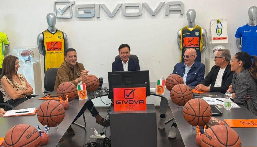 Scafati Basket: Givova sarà sponsor tecnico