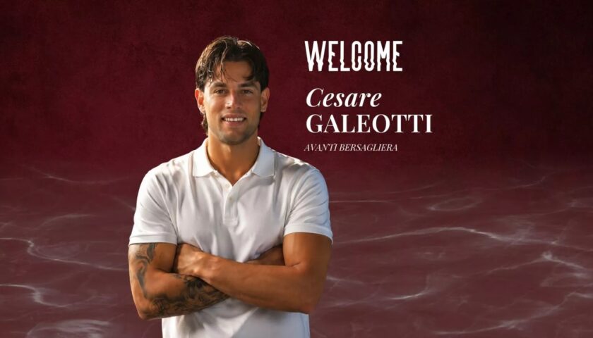 Galeotti è il nuovo portiere della Salernitana
