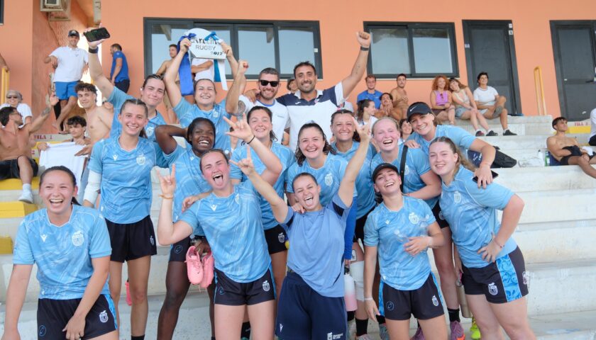 Eug Salerno 2026, sorpresa nel rugby 7’S: i portoghesi del Coimbra campioni d’Europa. Dominio francese tra le donne