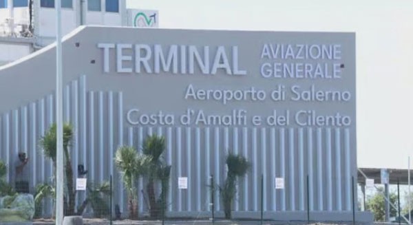 Aeroporto di Salerno, oggi taglio del nastro del nuovo Terminal di aviazione generale